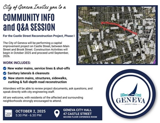 Castle St. Project info session
