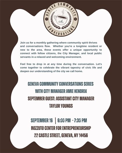 community conversations september 2025