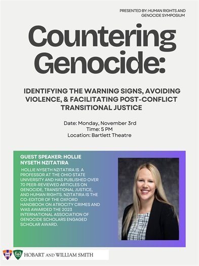 genocide keynote speaker