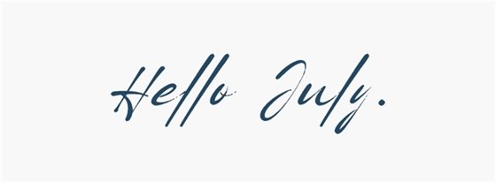july banner