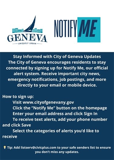 notification sign up