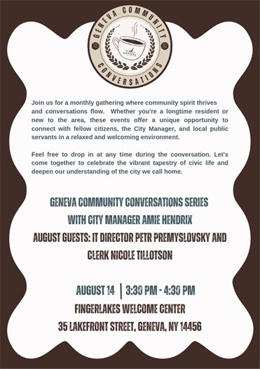 community conversations august