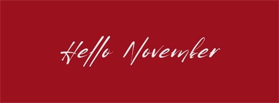 hello october 2025 banner