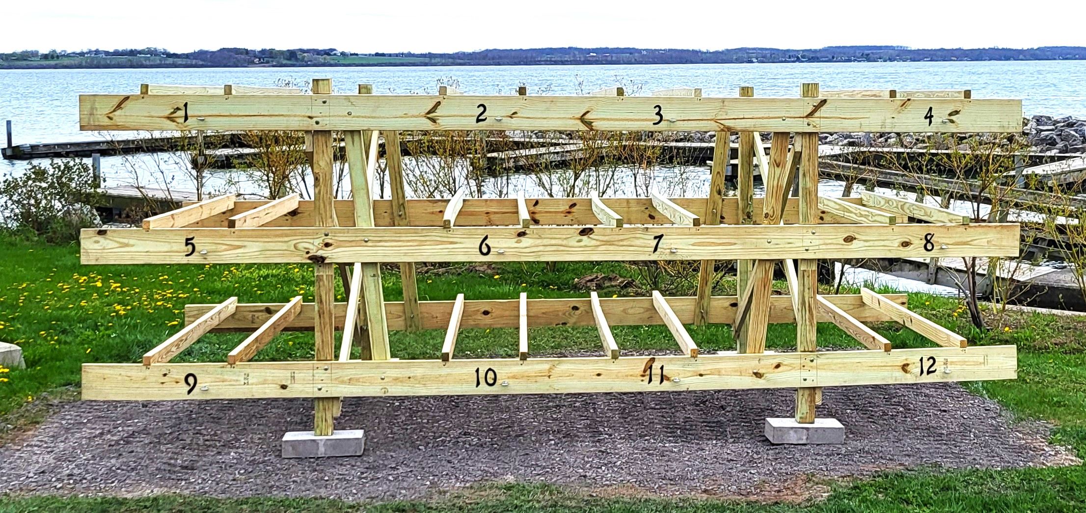 Kayak Storage Rack